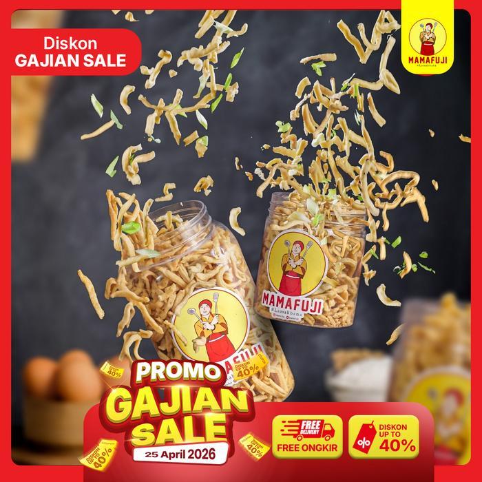 Mama Fuji Kue Bawang Original 250gr - Snack Food