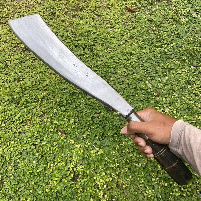 arit golok bendo kayu baja full pir