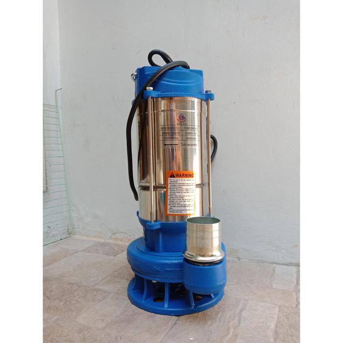 MAXPUMP Pompa Celup Air Kotor Stainless 2inch 2.5hp Submersible Pump 2 inch Pompa Kolam Ikan Pompa B