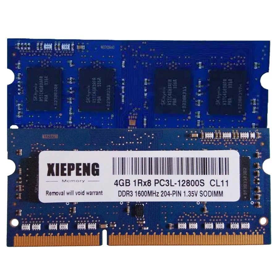 Notebook Memory 4GB 2Rx8 PC3L-12800S RAM 8GB DDR3L 1600MHz for Aliene 13 R2 14 15 18 M14 M14x M14X R