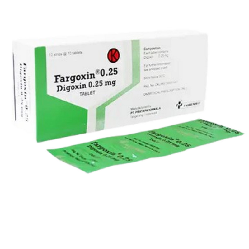 FARGOXIN 0.25 MG 1 STRIP @ 10 TABLET