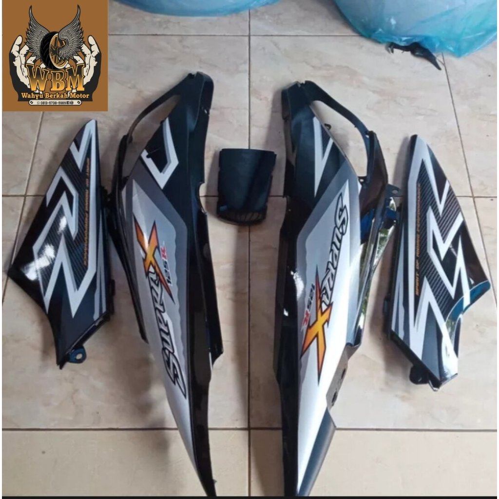 Body samping Supra x 125 batman