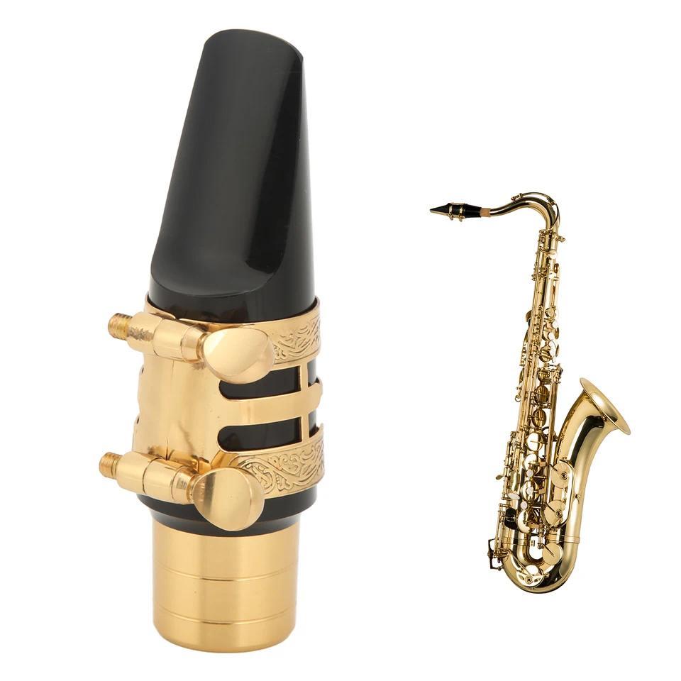 Alto Sax Mouthpiece Kit Alto Sax Mouthpiece Kit with  Ligature Metal Brass Saxophone Accessories  Be