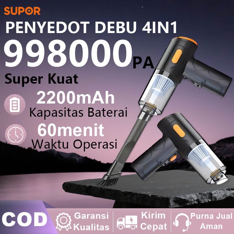 (Wana clean) Panasonic Vacuum Cleaner Portable 5 in 1 Home Penyedot Debu Portable Alat Penyedot Debu