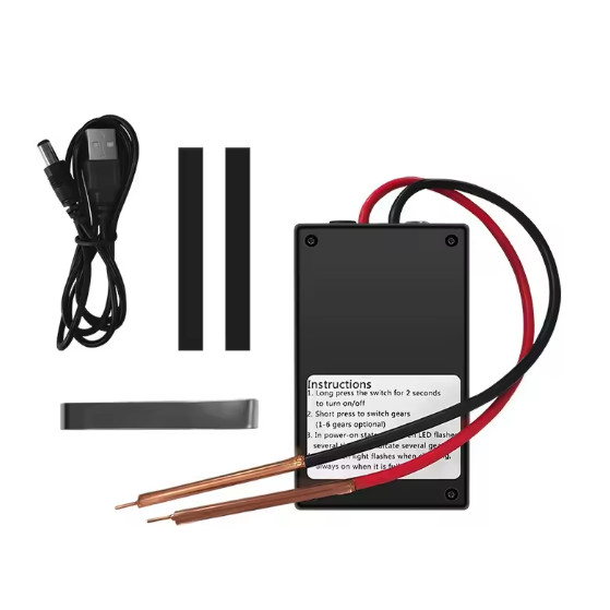 Mesin Las Titik DIY Alat Mini spot welding Welder Portable untuk rakit baterai Batre 18650