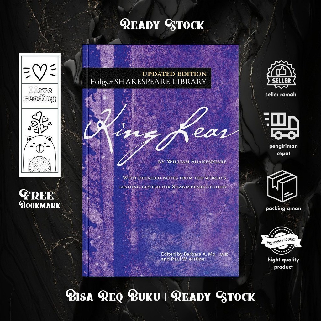 King Lear by William Shakespeare (English/Indonesia)