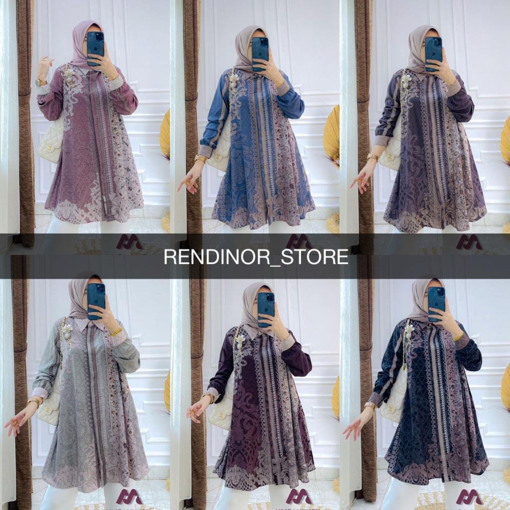 MAYRA TUNIC TUNIK VOL 22 BY HMF READY SIAP KIRIM
