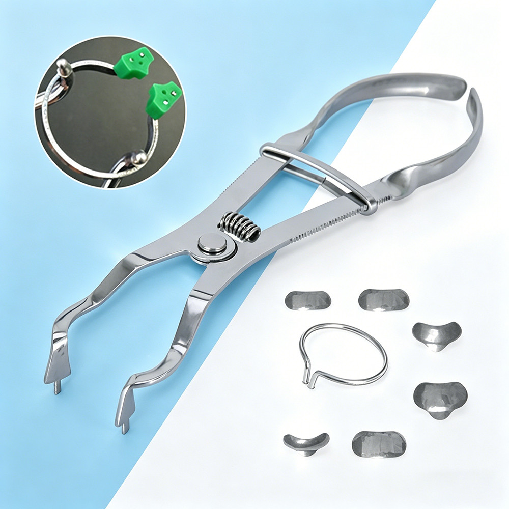 Dental matrik sectional contoured matrix metal ginjal band wedges / Tang matrix gigi / Tang matriks 