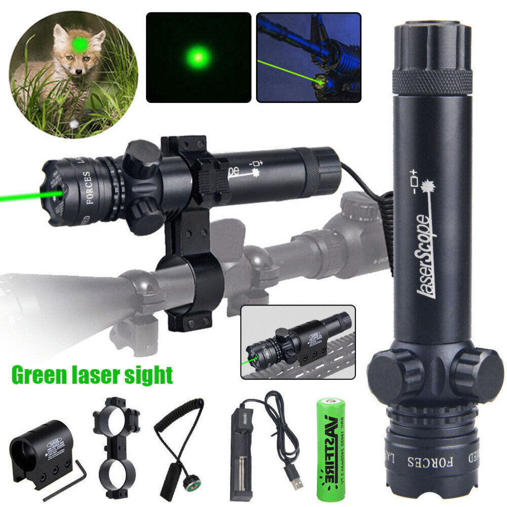 VASTFIRE Laser Tembak Senapan Angin Warna Hijau Dan Merah Dot Scope Jarak Jauh Siang Malam 300 Meter