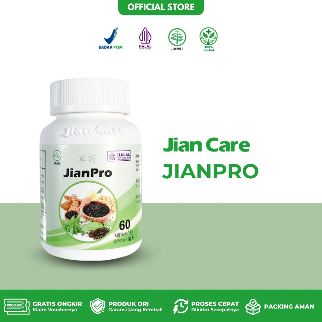 Jian Care Jianpro - Obat Herbal Cina Bantu Atasi Syaraf Kejepit