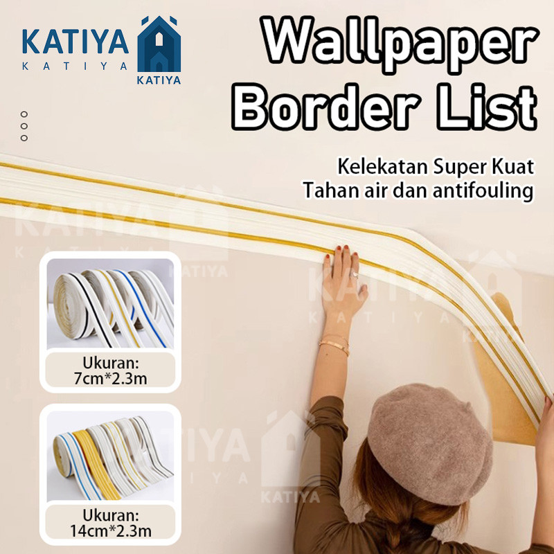 Wall Border List 3D Foam /Wallpaper Dinding List Stiker / List Dinding Foam 3D / Walpaper List Foam 