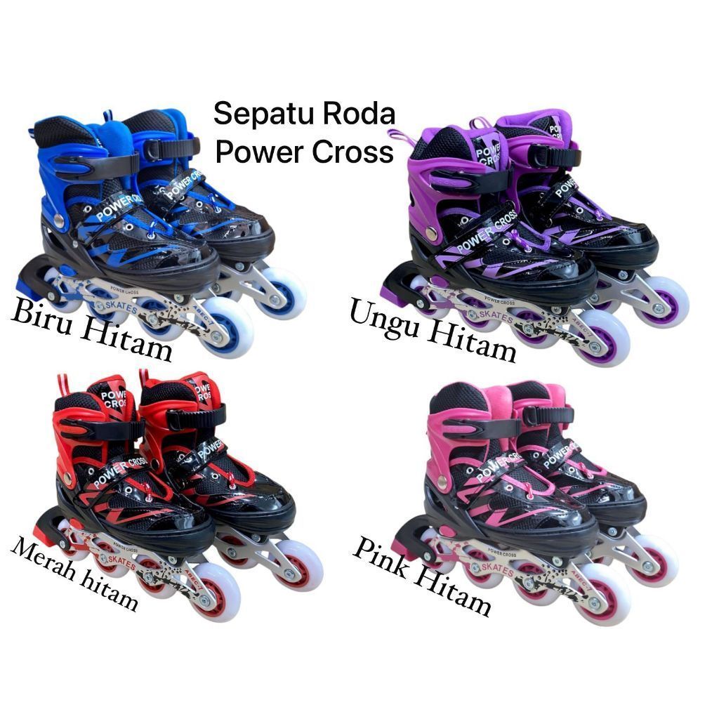 Sepatu Roda Murah Anak&Dewasa POWER CROSS Original Grosir