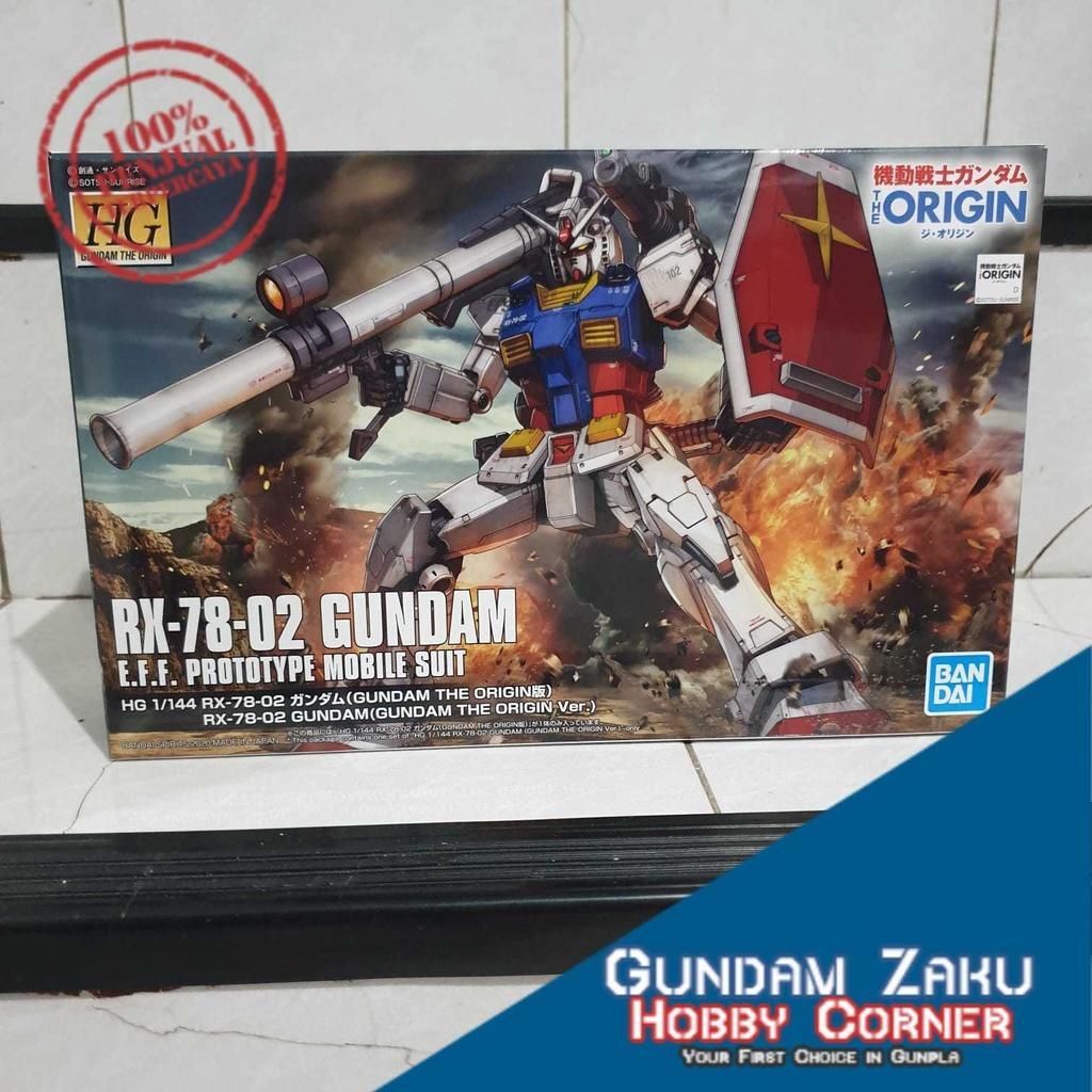 HG GUNDAM THE ORIGIN RX 78 2 GUNDAM BANDAI
