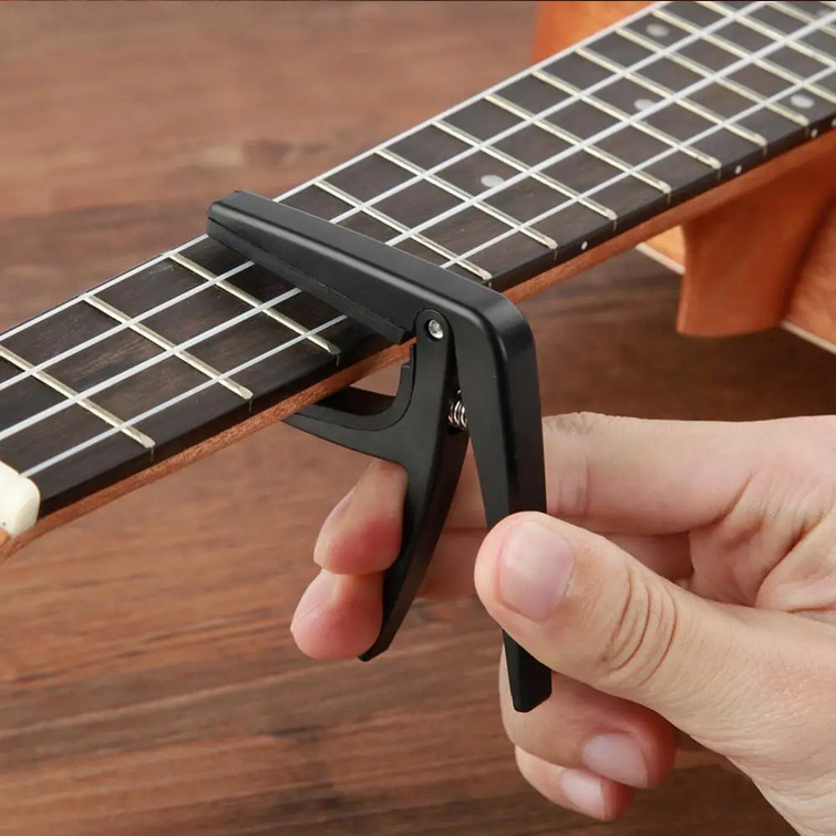 Original TaffSTUDIO Capo Ukulele Alat Stem Musik Praktis Premium Design New