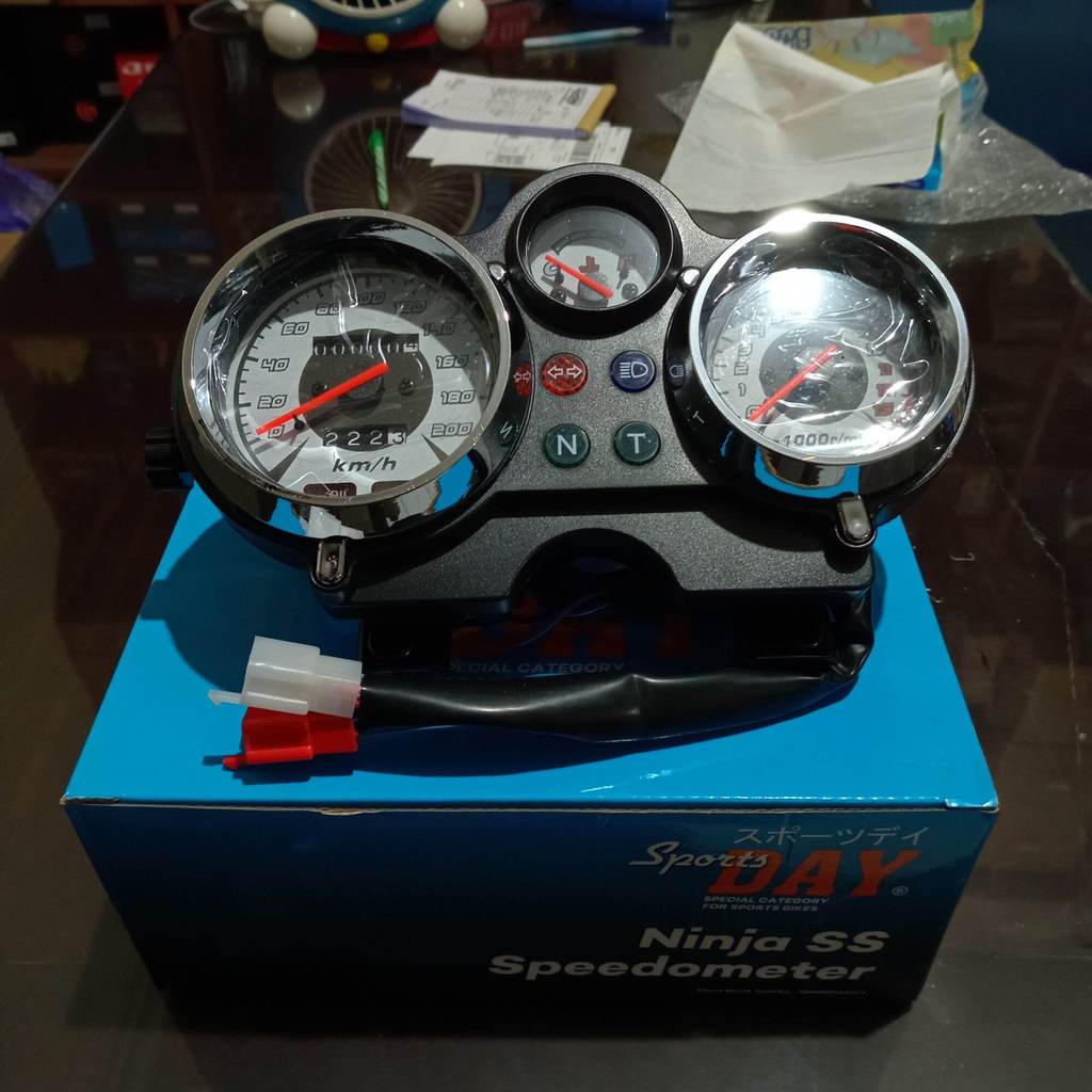 spidometer ninja ss/r digital merk day | spidometer ninja ss/ r merk day