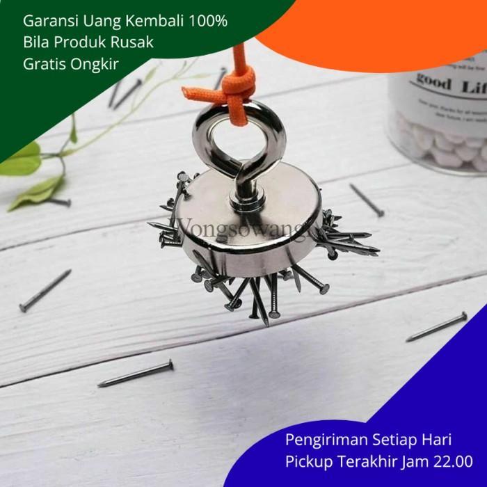 Besi Berani Strong Neodymium Magnet Diameter 48mm Kuat Angkat Beban