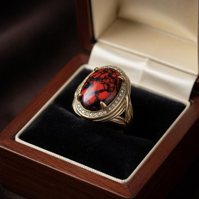 BATU AKIK PYRUS PERSIA MERAH JUMBO - 6