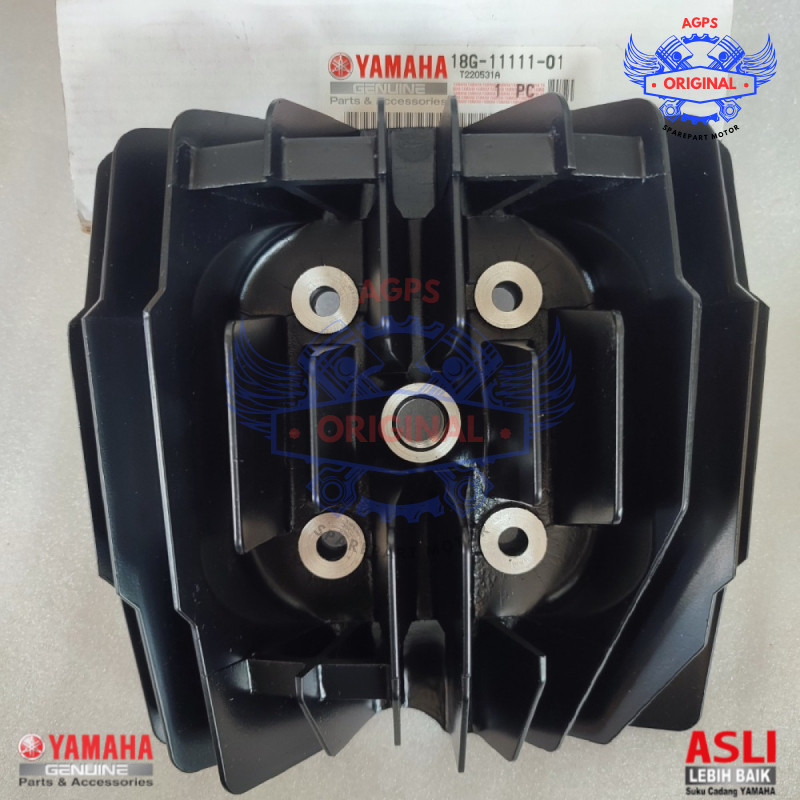 Cylinder Head Kop Nanas BELIMBING Yamaha YZ 125 RX King Original YGP Japan 18G-11111-01