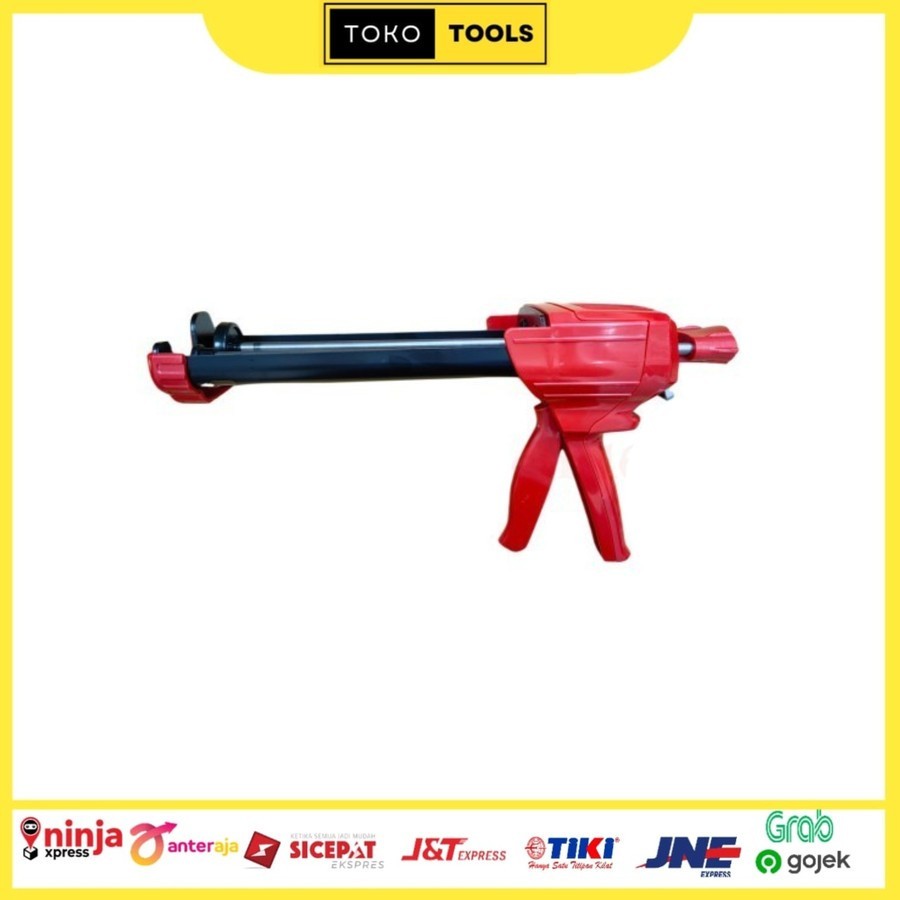 READY Handsome Satu set Lem beton / Lem angkur + Alat Tembak Angkur