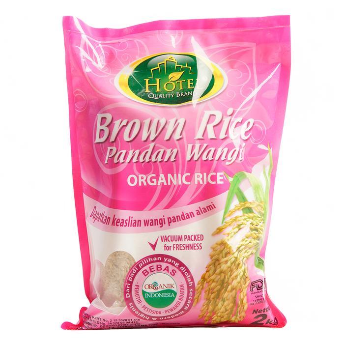 Beras Hotel Pandan Wangi Brown - 2kg