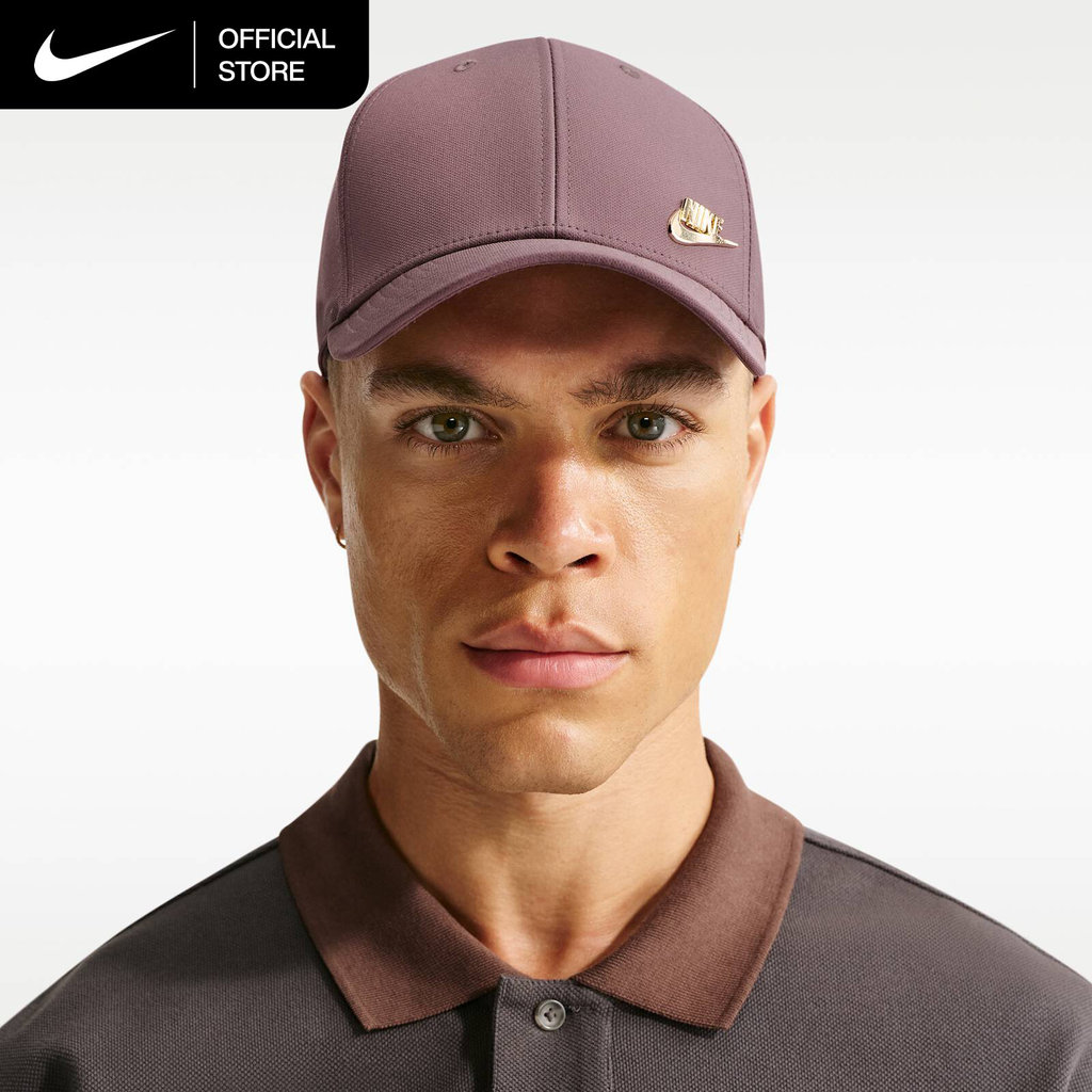 Nike Dri-FIT Club Structured Metal Logo Cap - Tattoo [FB5371-502]