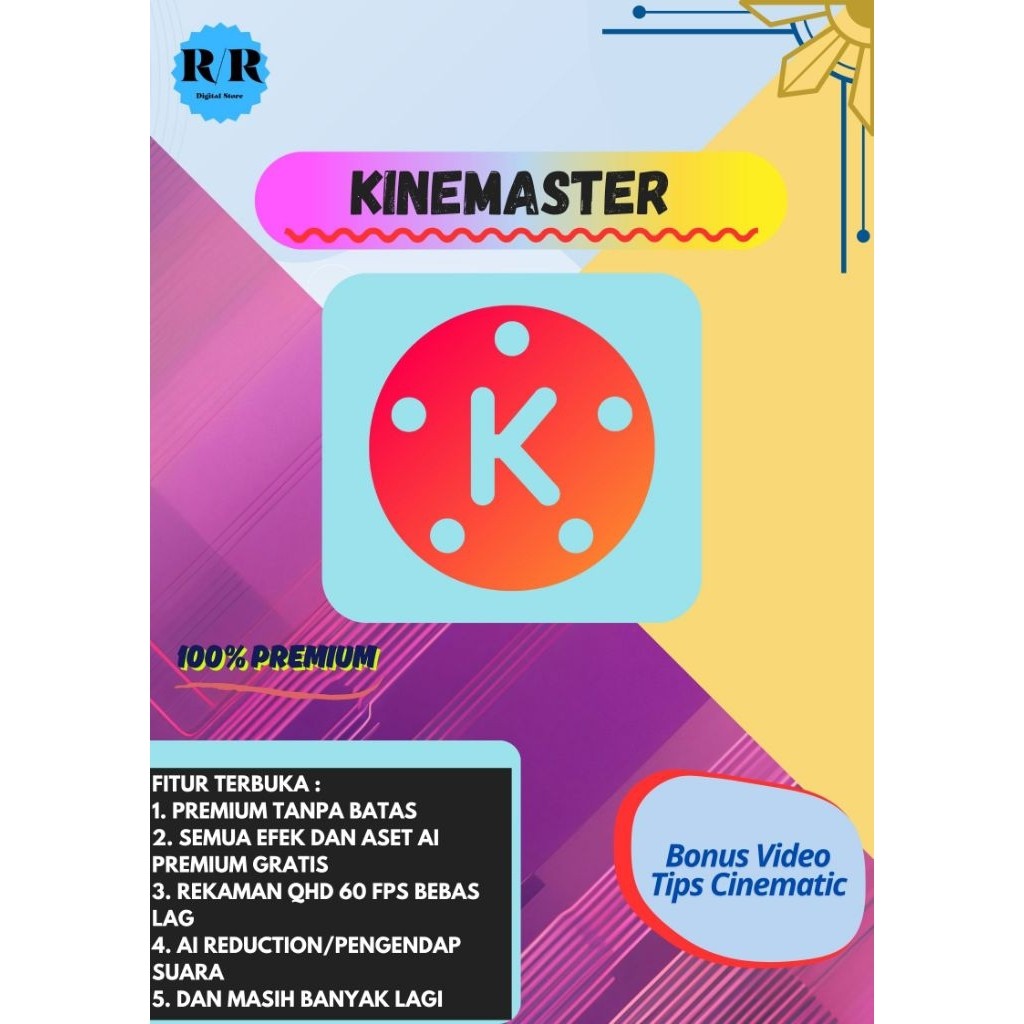 Kinemaster Premium Lifetime - Edit Video Profesional Android