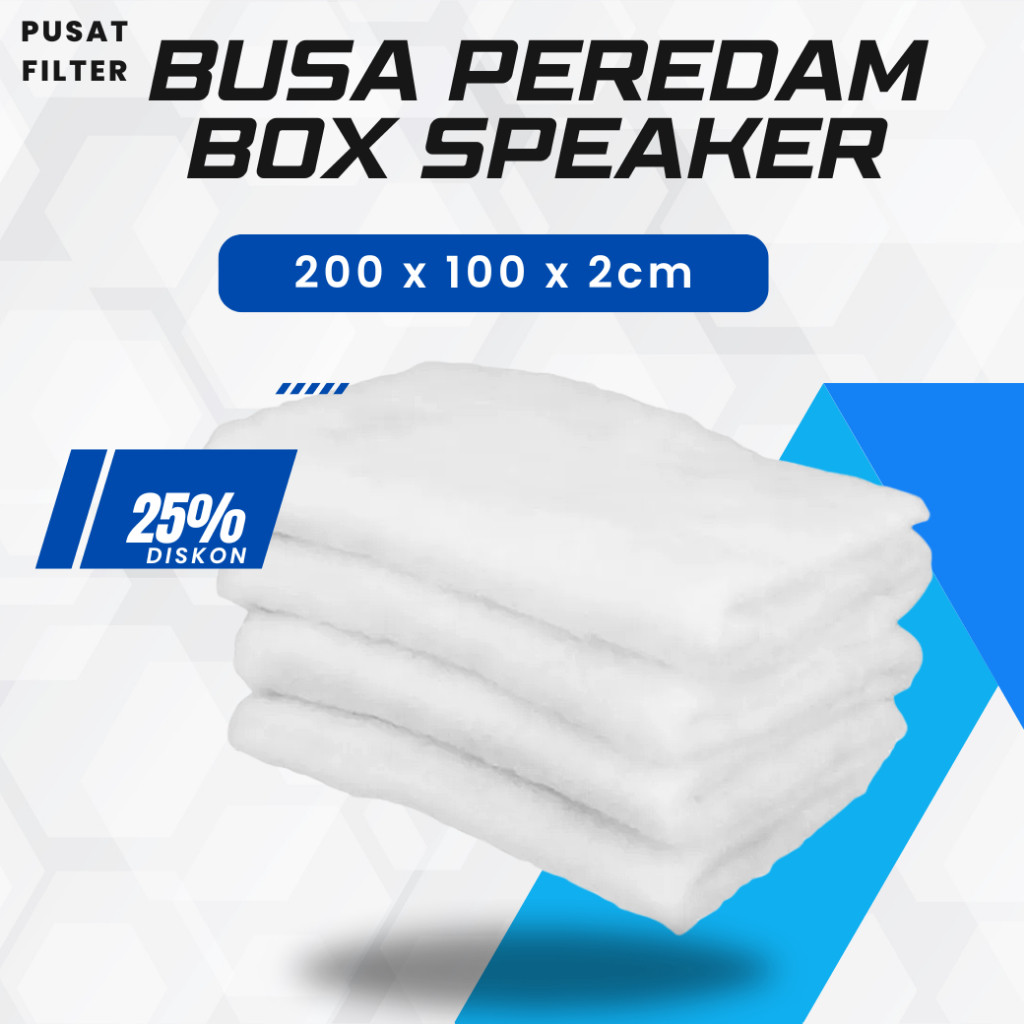 Busa Peredam Suara Box Speaker - Spon Box Subwoofer / Busa Spon Audio