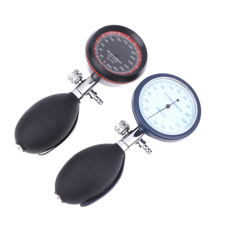 300mmhg HandHeld Pressure splay Gauge With PVC Ball For Aneroid Sphygmomanometer Nibp Cuff Blood Pre