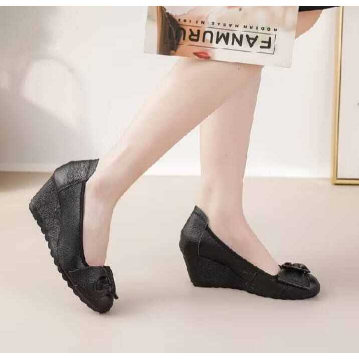 SEPATU SANDAL CLARKS WEDGES 317/SEPATU WANITA/SEPATU CLARKS WEDGES