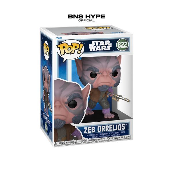 Funko POP Star Wars M&G Zeb Orrelios with Bo Rifle