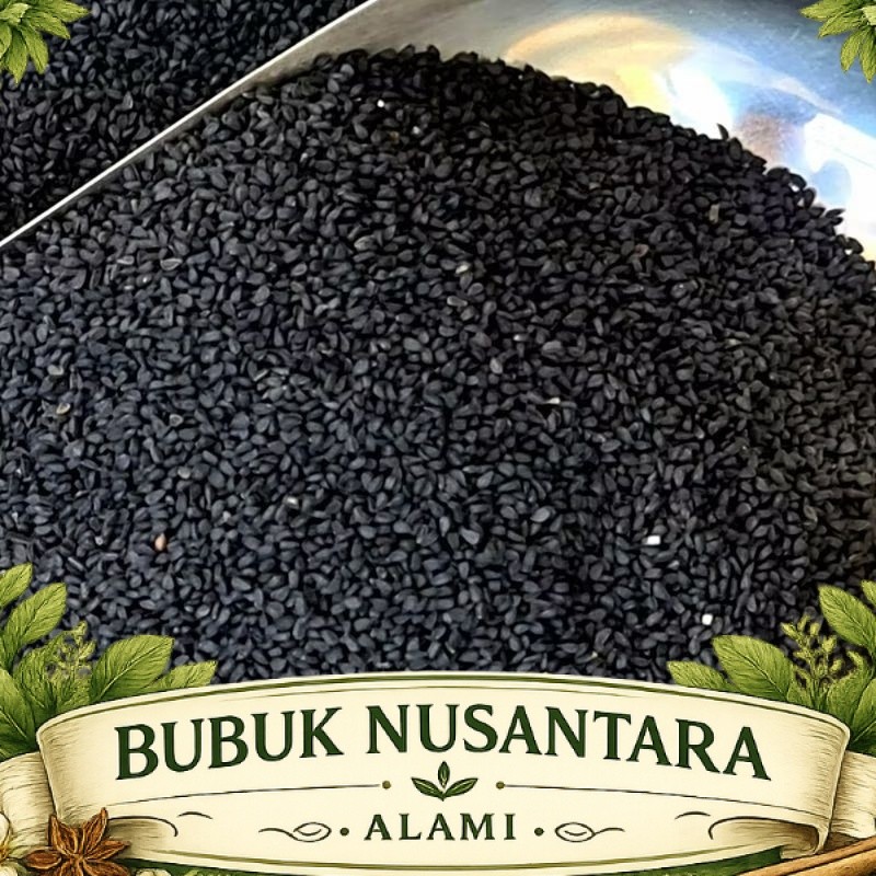 Biji Jintan Hitam Asli 100gr - Habbatussauda