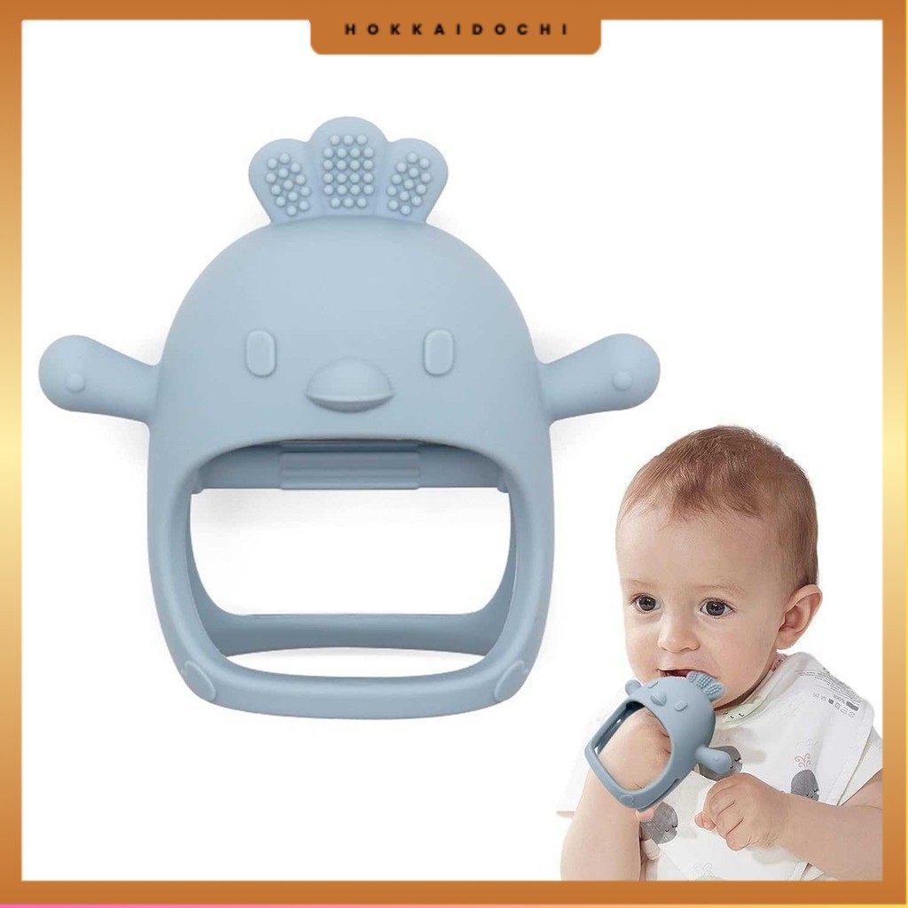 Baby Teether Toys Silicone Chewable Hand Breast Feeding - PL10