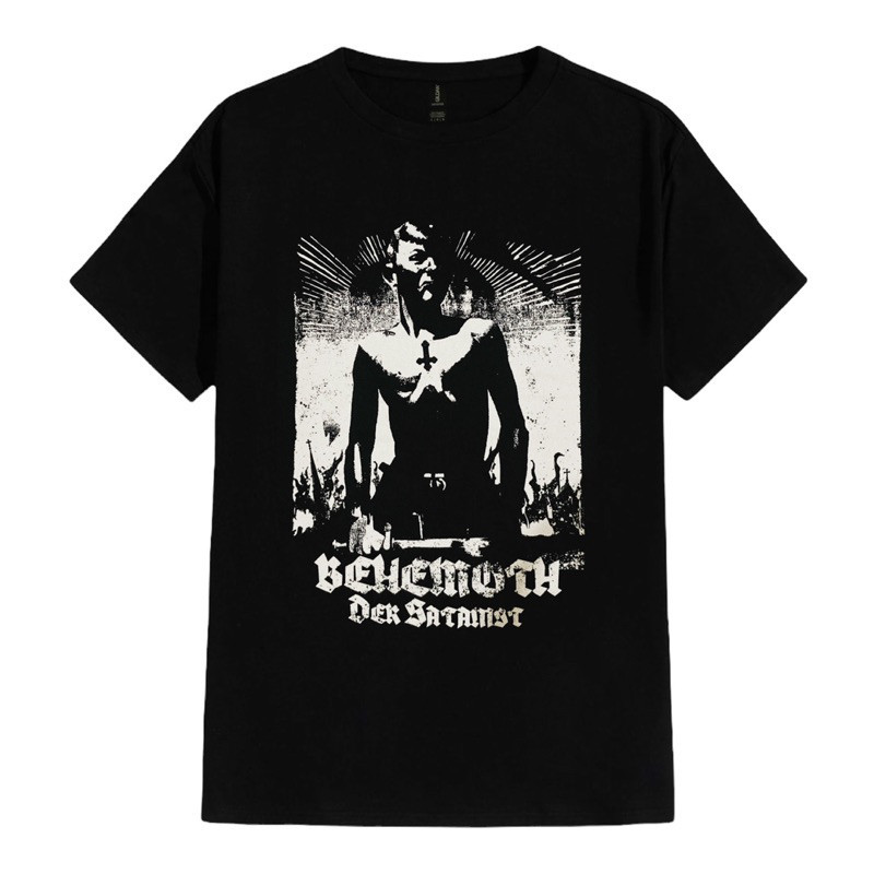HOT T-SHIRT / KAOS BAND OFFICIAL BEHEMOTH - DER SATANIST