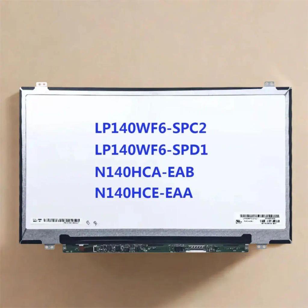 14.0" FHD Laptop LCD Screen LP140WF6-SPC2 Fit LP140WF6-SPD1 N140HCA-EAB N140HCE-EAA IPS 1920x1080 sp