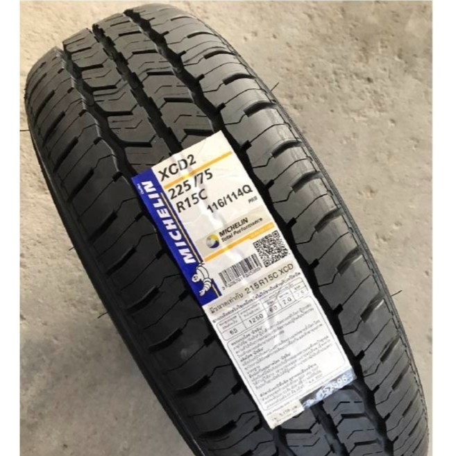Michelin XCD2 225/75 R15 Ban Mobil Angkutan Berat TRAGA ENGKEL