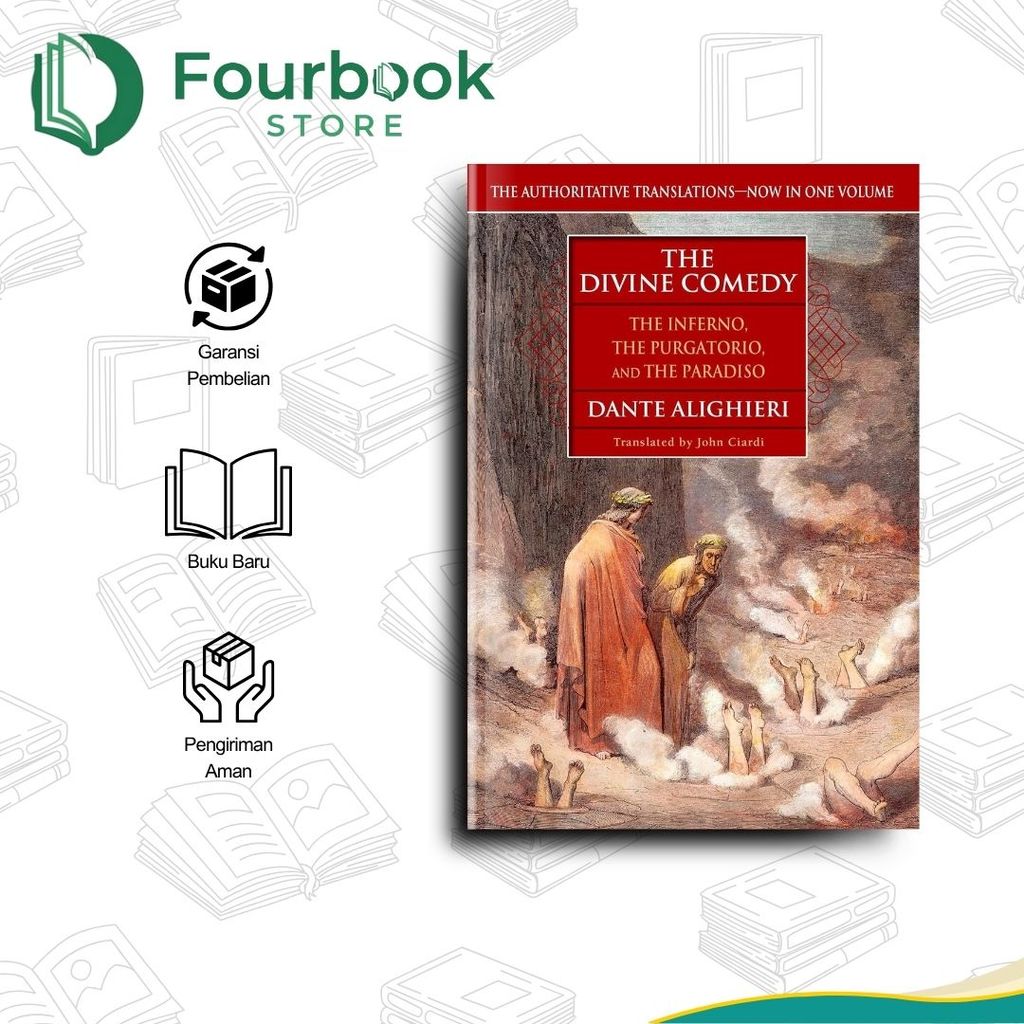 The Divine Comedy (The Inferno, The Purgatorio, and The Paradiso) by Dante Alighieri (English)