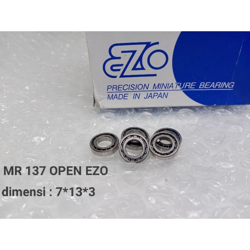 bearing miniature MR 137 open EZO 7x13x3 origins