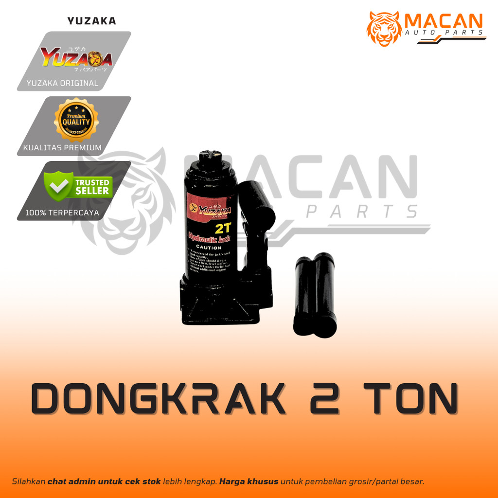 Dongkrak Mobil  2 Ton Yuzaka  Hydraulic Jack | ORI