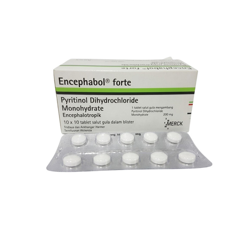 ENCEPHABOL FORTE 1 BLISTER @ 10 TABLET SALUT GULA