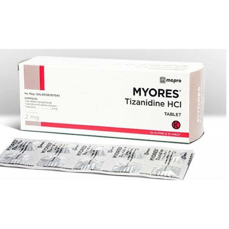 MYORES 2 MG 1 STRIP @ 10 TABLET