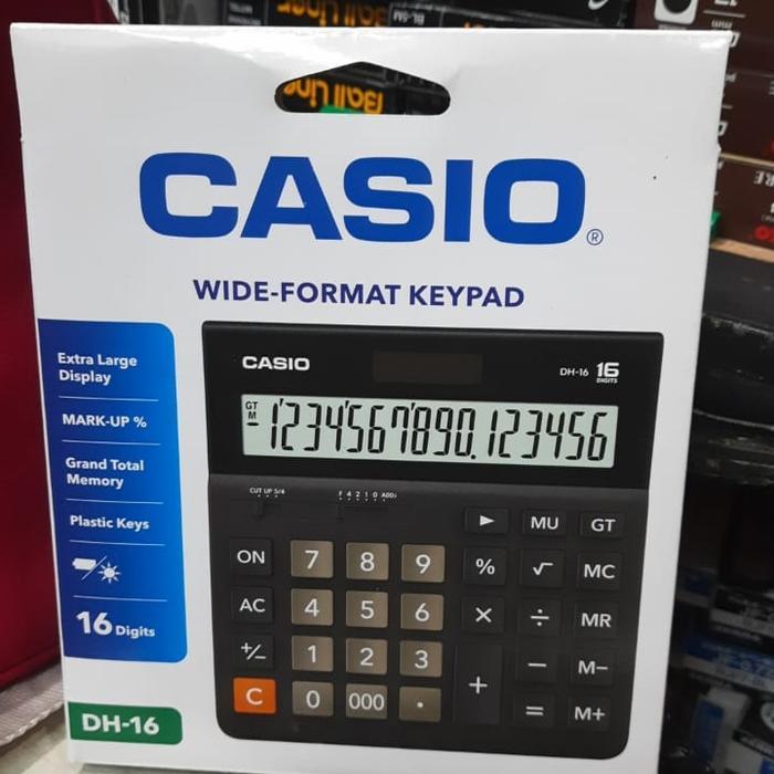 kalkulator casio 16 digit