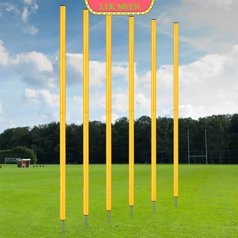 Agility Spike Pole Spring Stik Agility Training Latihan Ketangkasan Sepakbola