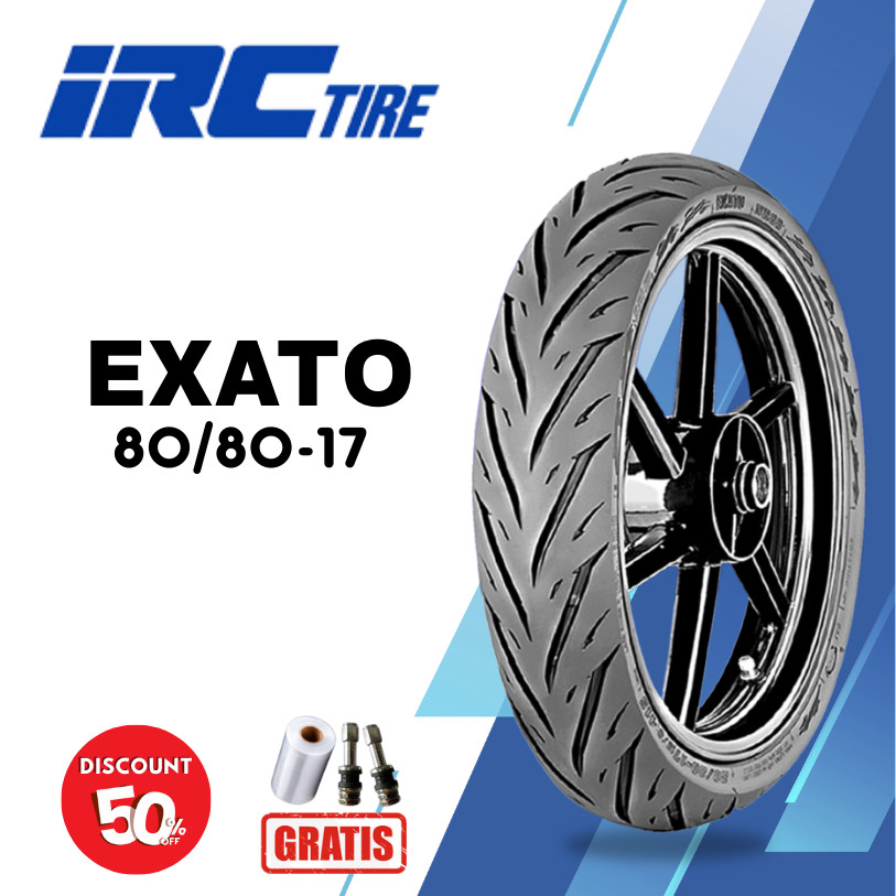 Ban Tubles Motor Bebek IRC EXATO NR88 80/80 Ring 17