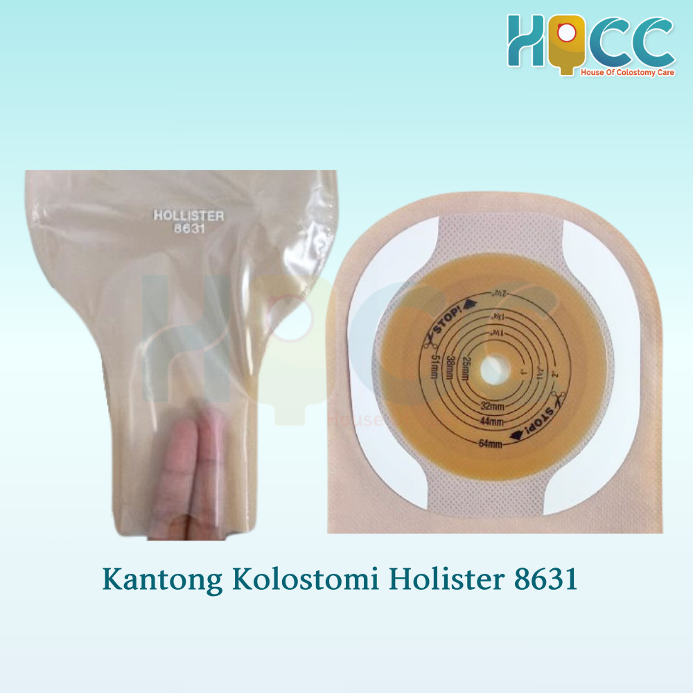 ReadyColostomy Bag Dewasa Hollister 8631 Kantong Kolostomi Colostomy Bag Hollister 8631