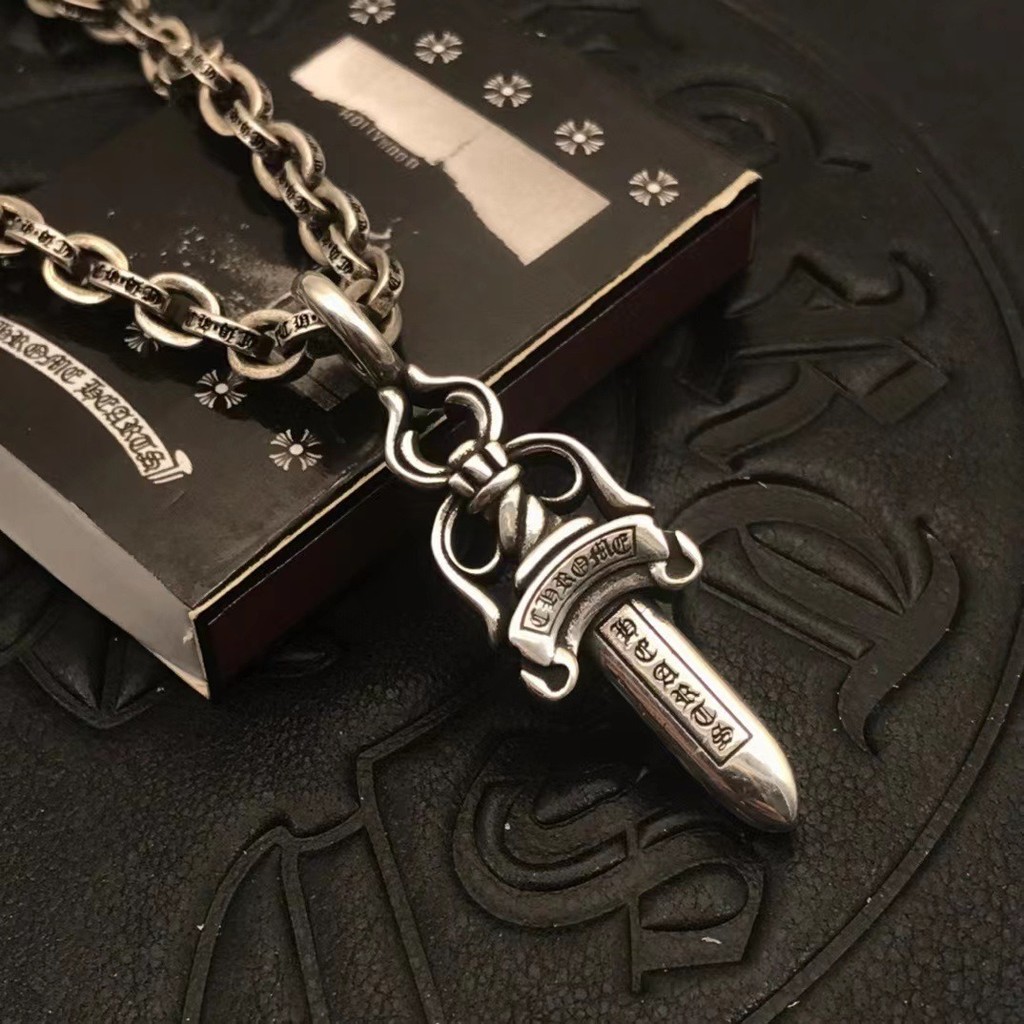 Chaoxuan Chrome Hearts Necklace Men and Women Medium-sized double-sided sword necklace