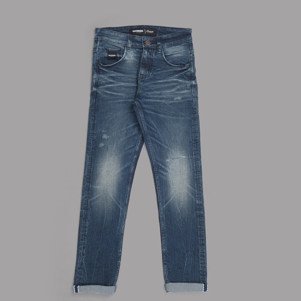 Celana Denim Slim Fit Selvedge Accent Mexico