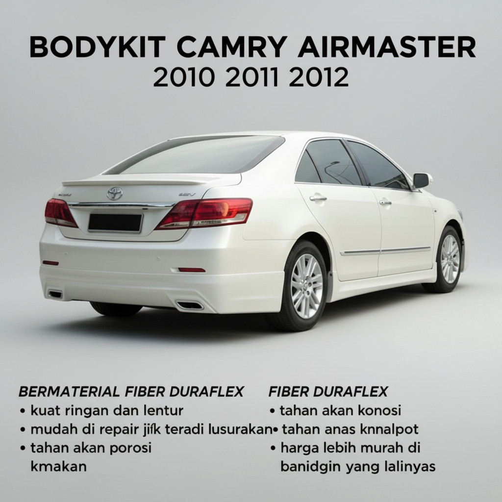 bodykit camry 2010 2011 2012 body kit toyota camry AIRMASTER