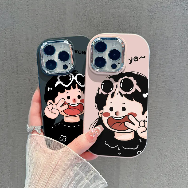 Case INFINIX GT 50 PRO Lucu Tahan Benturan untuk INFINIX GT 30 PRO HOT 60i NOTE 50 PRO SMART 10 PLUS