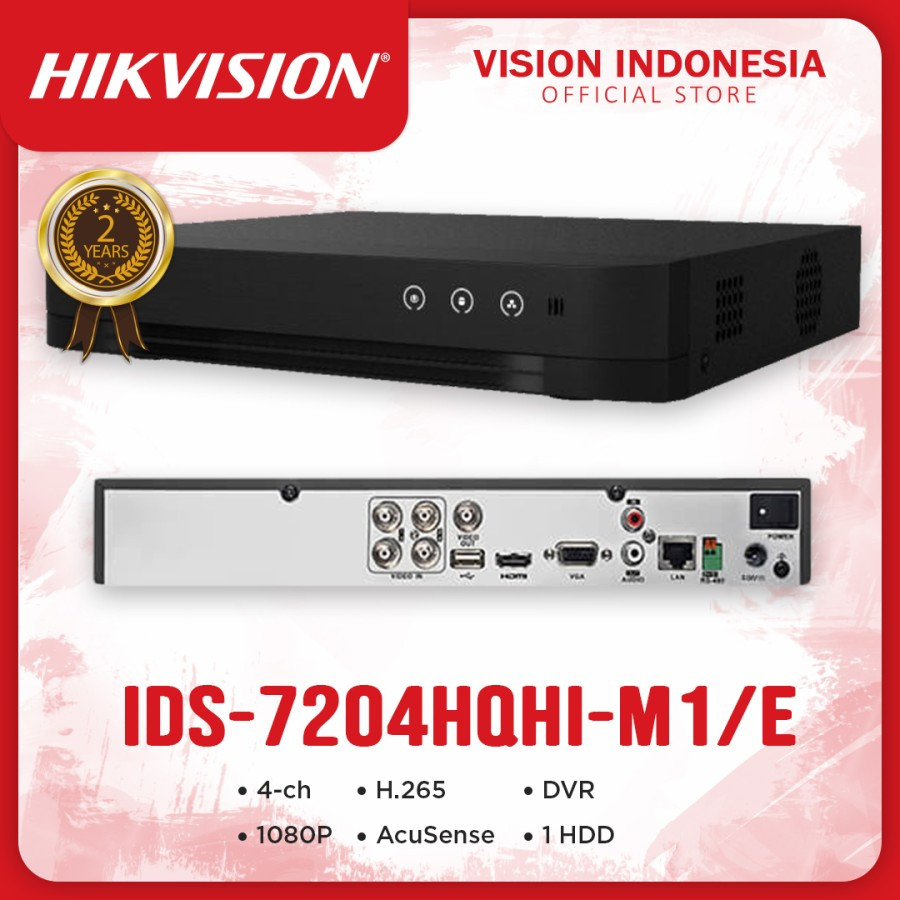 HIKVISION iDS-7204HQHI-M1/E DVR 4CHANNEL HIKVISION iDS-7204HQHI M1/E
