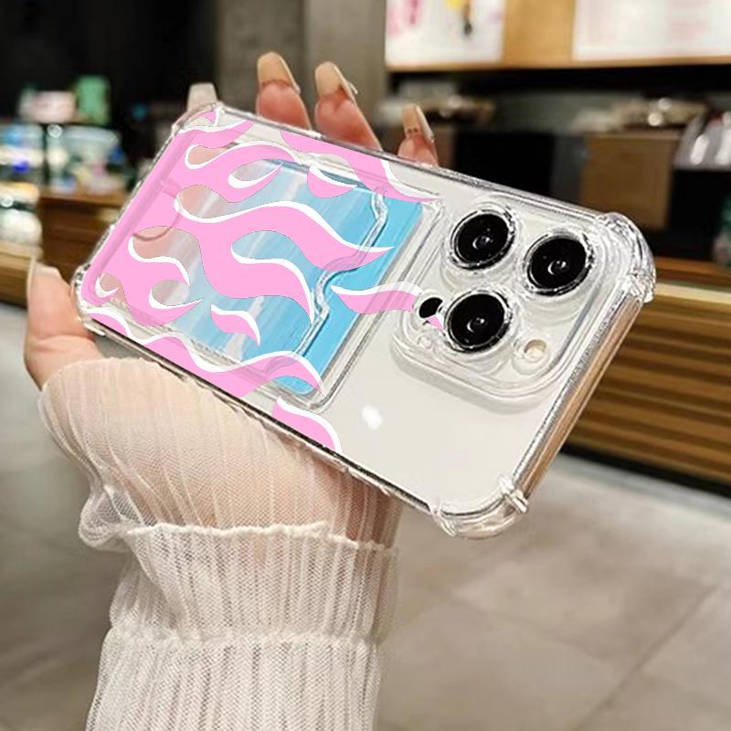 Casing Hp For Iphone Case 11 13 6 6S 6Plus Plus 7 Plus8 8 SE 2020 2022 XR Silicon TPU Unik Api Lens 